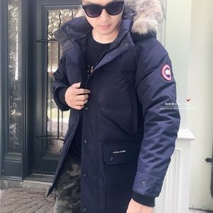 canada goose emory parka military green